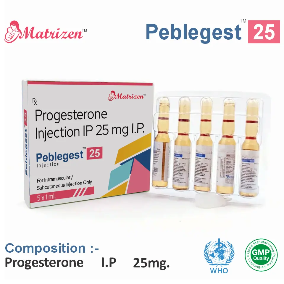 Peblegest 25mg Injection for PCD Pharma Franchise